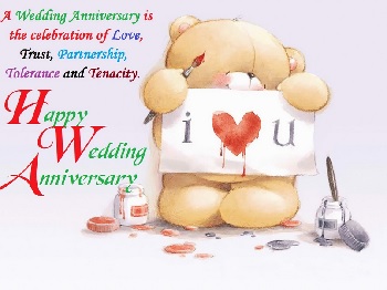 Wedding anniversary outlet year 3