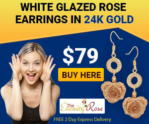 white earrings - anniversary gift